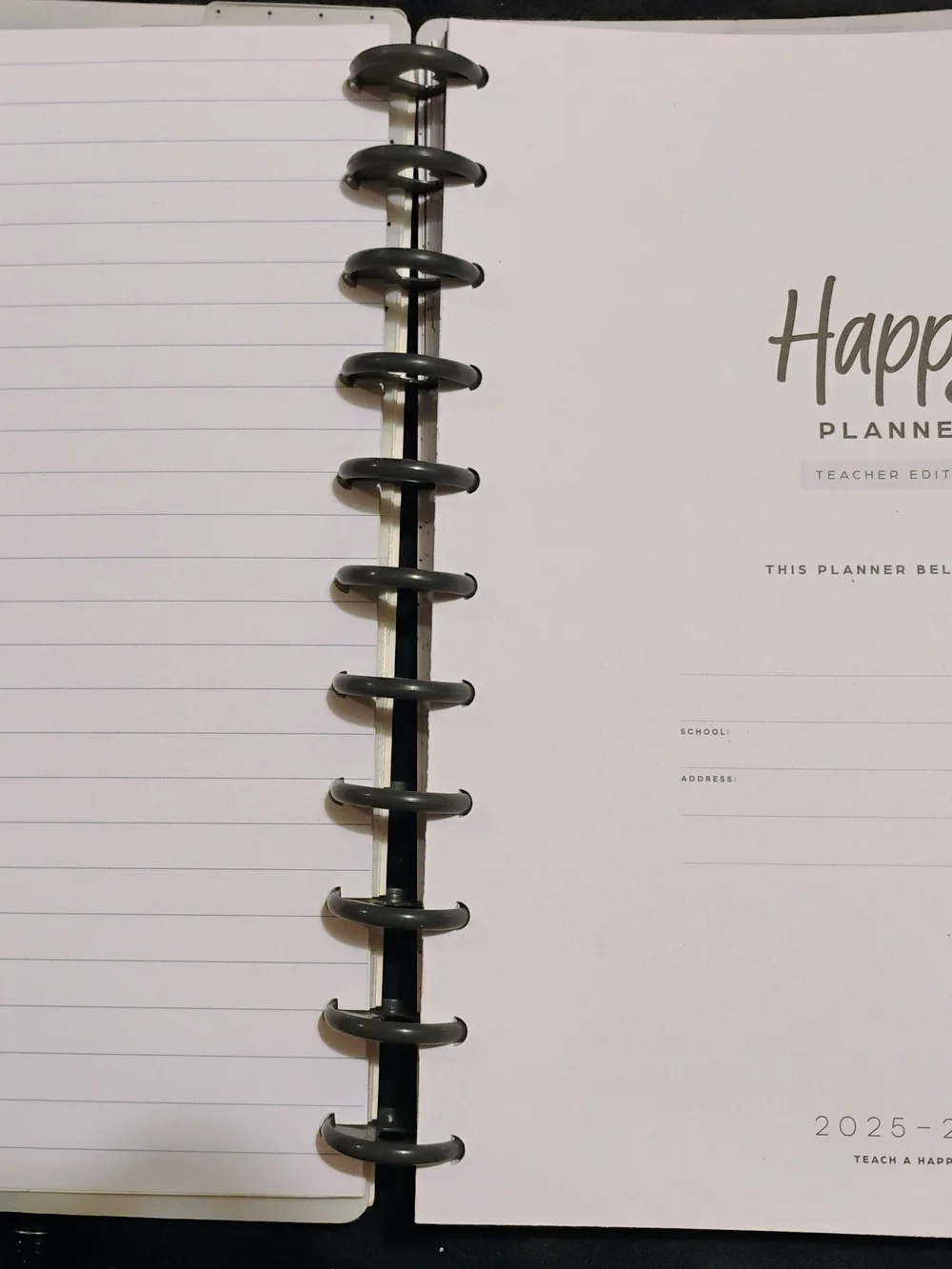 Happy Planner Teacher Edition Planner - 2025-2026 Brand New